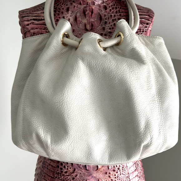 Gorgeous Off-White Michael Kors Purse-100% Genuine luxury LEATHER - Picture 5 of 14